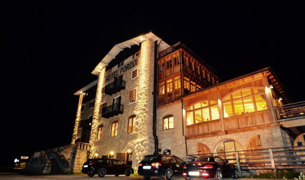 Hotel Pordoi Passo Pordoi Vegetarian Hotel Канацеї Екстер'єр фото